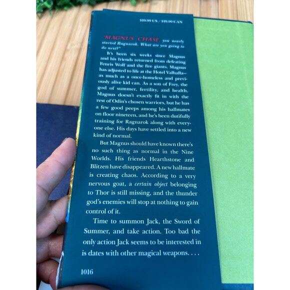 Books Bundle The Hammer of Thor Magnus Chase and the Gods of Asgard Hardcover bo - Picture 11 of 12